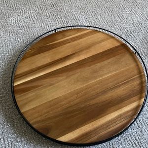 NWT Hearth & Hand Wooden Lazy Susan